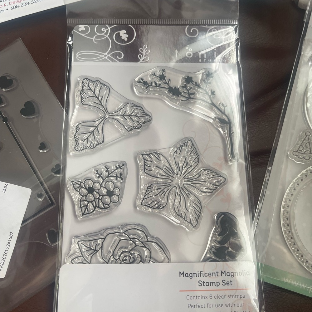 LARGE LOT OF NEW RUBBER STAMPS SET 1 - Picture 7 of 10